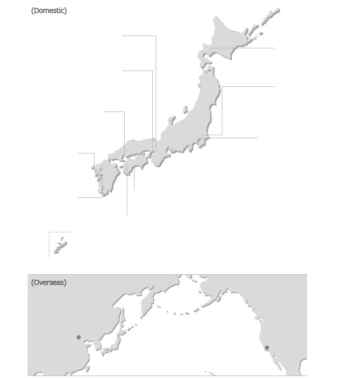 Affiliated Companies Map