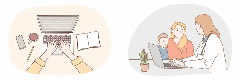 illustration：person