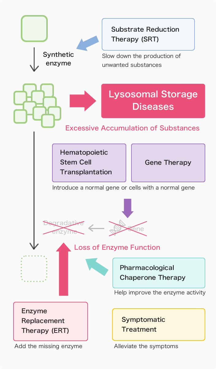illustration:Diagram of Main Treatment Methods