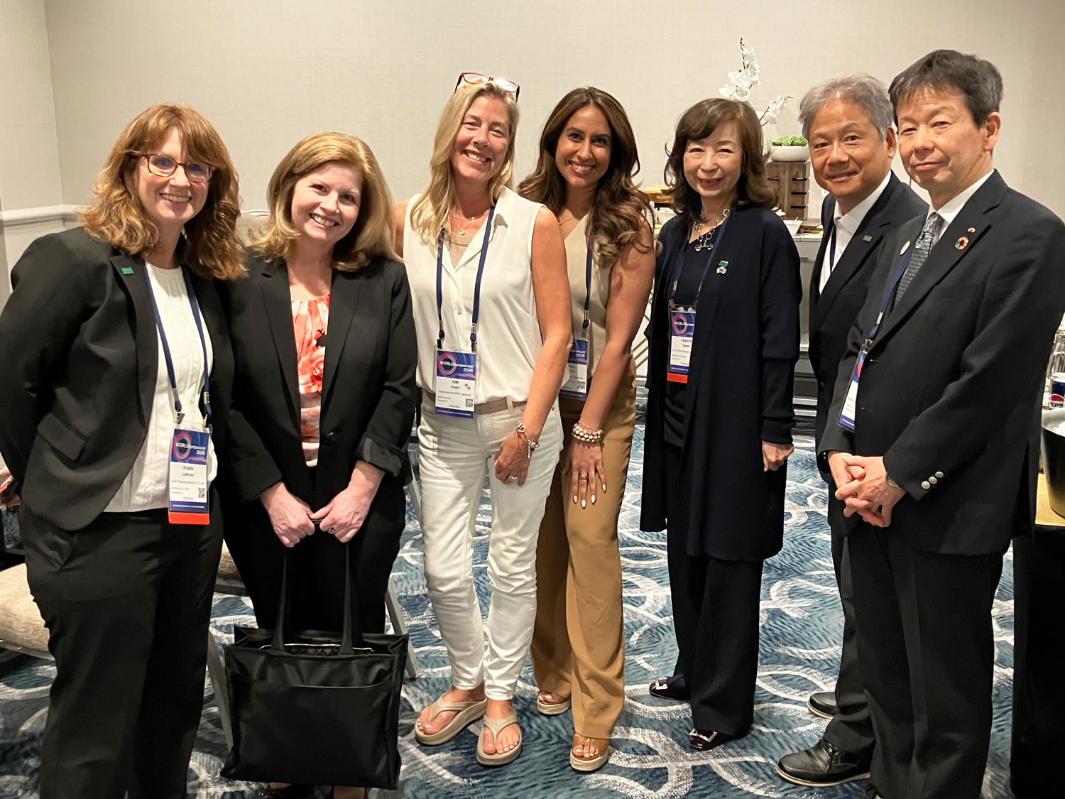 With members of IMPSN