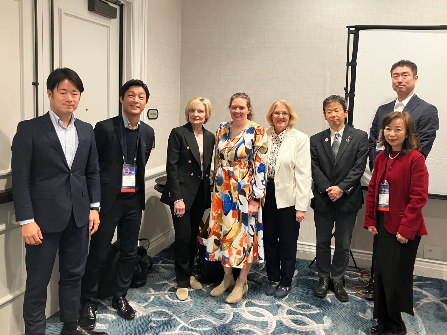 With members of National MPS Society