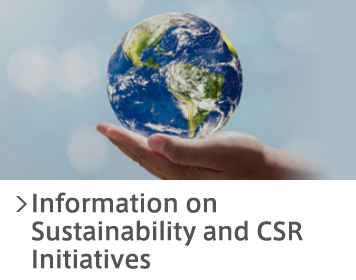 Information on Sustainability and CSR Initiatives